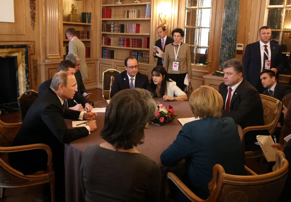 亚欧首脑会议的欧洲和亚洲领导人会议 — 图库照片