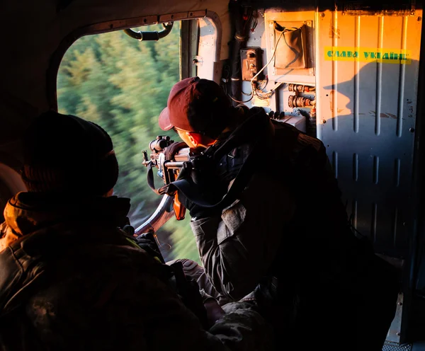 डोनेत्स्क प्रदेश, युक्रेन मध्ये अँटीट्रिस्ट ऑपरेशन — स्टॉक फोटो, इमेज