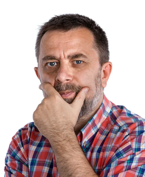 Thoughtful man — Stock Photo, Image