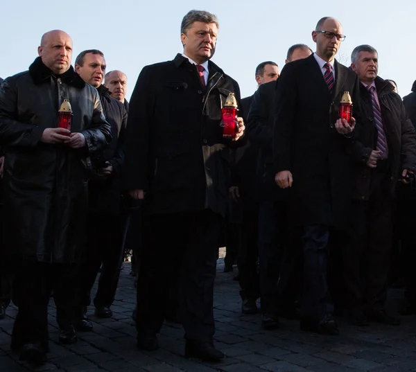 Anniversario della rivoluzione della dignità in Ucraina — Foto Stock