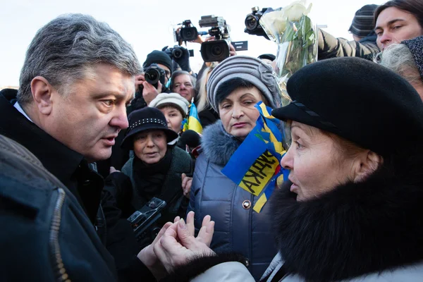 Aniversario de la revolución de la dignidad en Ucrania —  Fotos de Stock