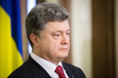 Ukrayna Petro Poroshenko ve ABD Başkan Yardımcısı Başkan 
