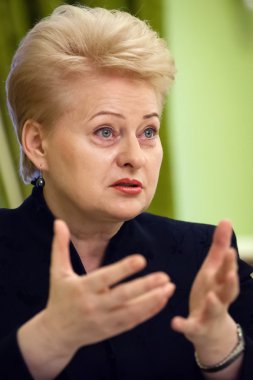 Litvanya Cumhurbaşkanı Dalia Grybauskaite