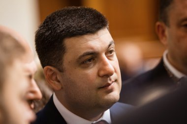 Ukrayna Vladimir Groisman Verkhovna Rada başkanı