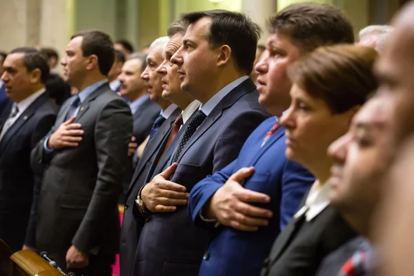 Recém-eleito Verkhovna Rada da Ucrânia — Fotografia de Stock