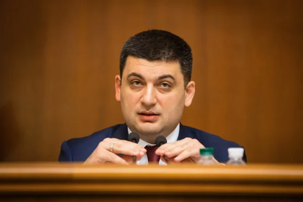 Chairman of the Verkhovna Rada of Ukraine Vladimir Groisman — Stock Photo, Image