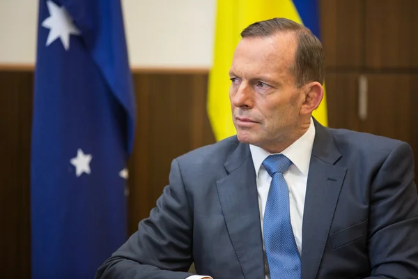 Australischer Premierminister tony abbott — Stockfoto