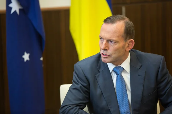 Avustralya Başbakanı Tony Abbott — Stok fotoğraf