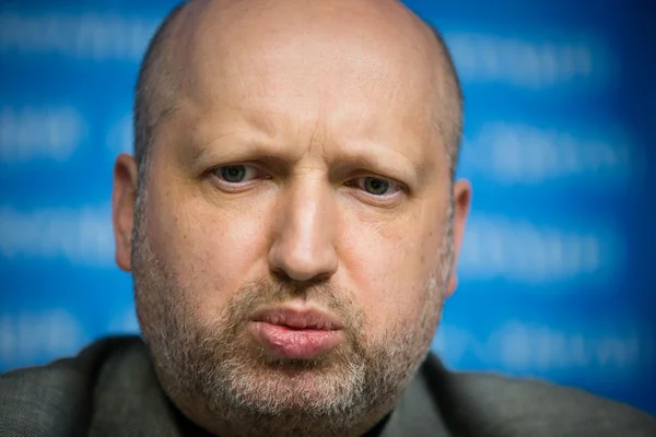 Секретарь НЦДУ Украины Александр Турчинов — стоковое фото