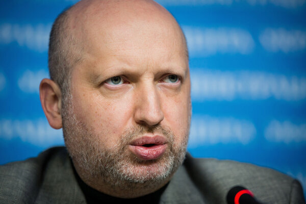 Secretary of the NSDC of Ukraine Oleksandr Turchynov