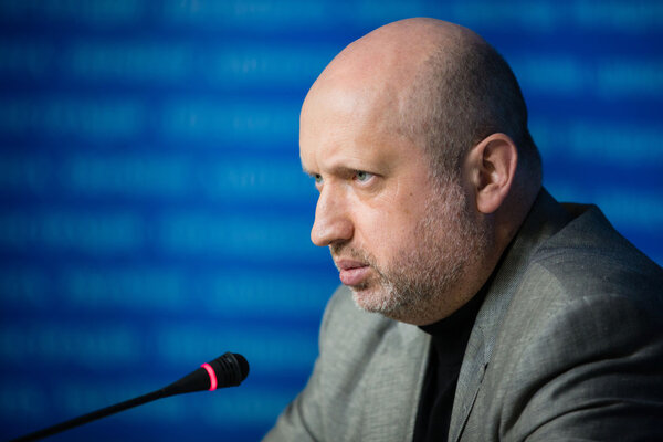 Secretary of the NSDC of Ukraine Oleksandr Turchynov