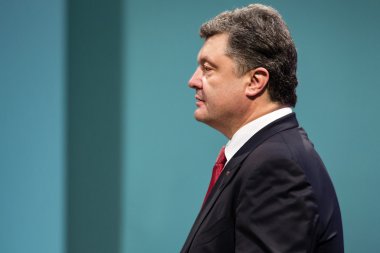 Petro Poroshenko yeni yıl resepsiyonu diplomatik baş üzerinde
