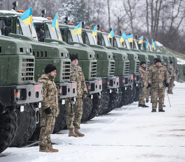 Krigsmakten av Ukraina. — Stockfoto