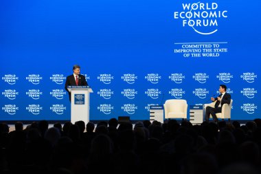 Davos World Economic Forum Annual Meeting 2015 clipart