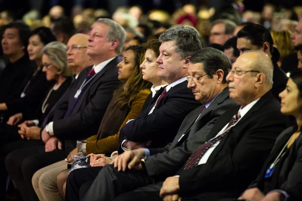 Reunião Anual do Fórum Econômico Mundial de Davos 2015 — Fotografia de Stock