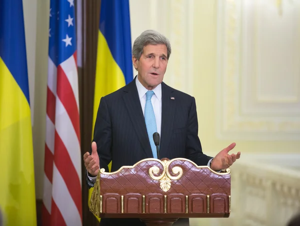 John Kerry. — Foto de Stock