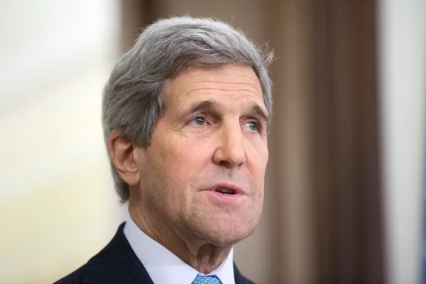 John Kerry. — Foto de Stock