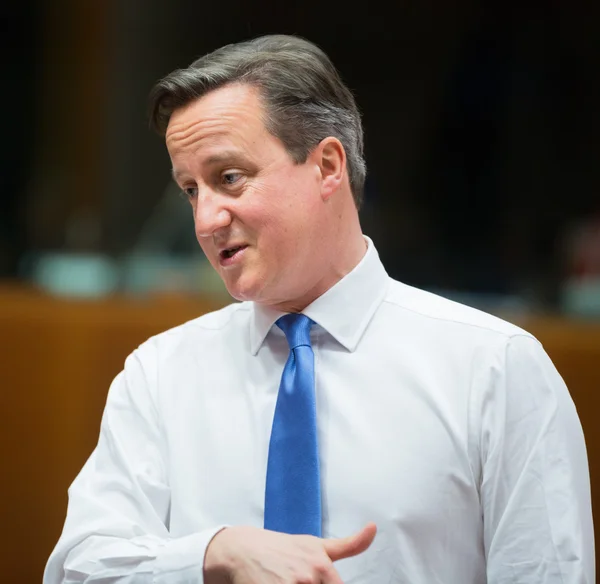 British Prime Minister David Cameron — Stock Photo, Image