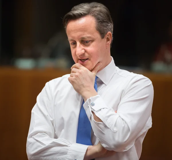 British Prime Minister David Cameron — Stock Photo, Image