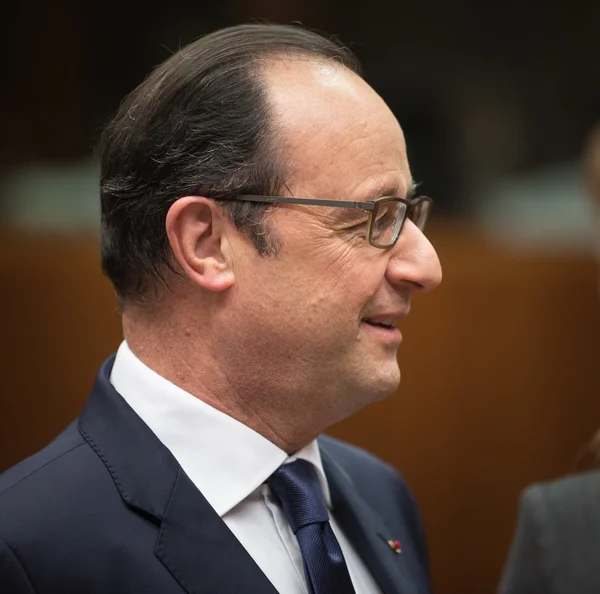 Frankrikes President Francois Hollande — Stockfoto