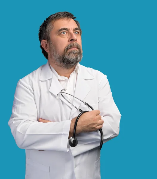 Arzt im weißen Kittel — Stockfoto