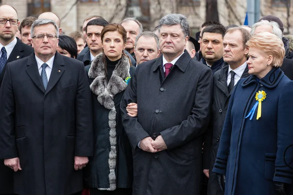 Marcha de la dignidad en Kiev — Foto de Stock