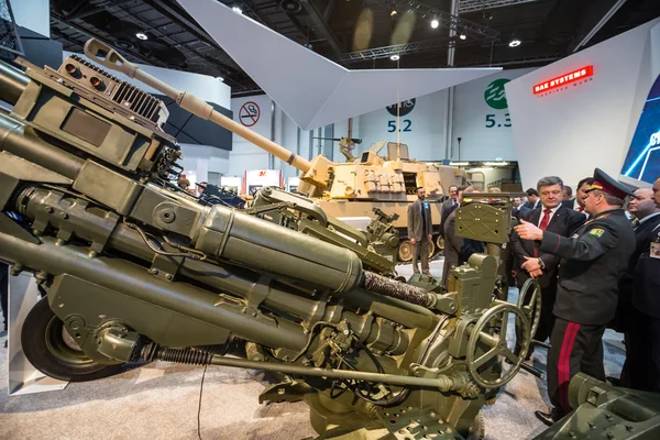 International Defence Exhibition in Abu Dhabi — Stock Photo, Image