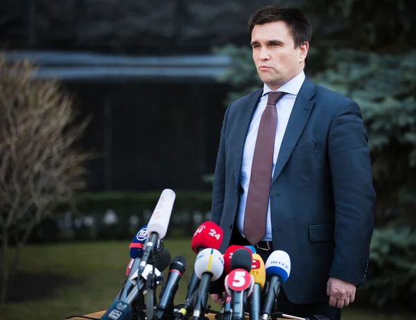 Ministro dos Negócios Estrangeiros da Ucrânia Pavlo Klimkin — Fotografia de Stock