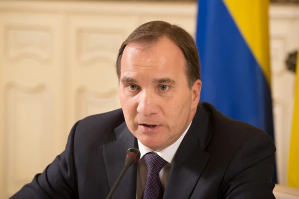 Premierzy Królestwa Szwecji Stefan Lofven — Zdjęcie stockowe