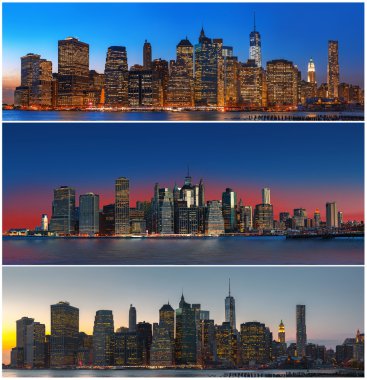 New York City Skyline Panoraması