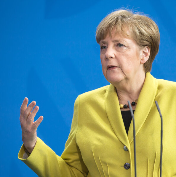 Angela Merkel Stock Image