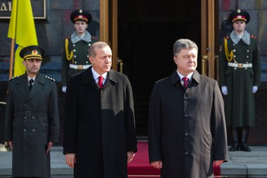 Recep Tayyip Erdoğan ve Petro Poroshenko