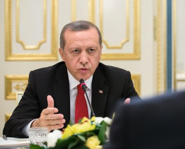 Türk Başkan Recep Tayyip Erdoğan