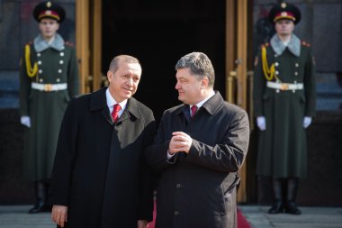 Recep Tayyip Erdoğan ve Petro Poroshenko
