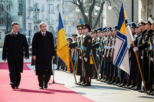 Реджеп Тайип Эрдоган и Петр Порошенко
