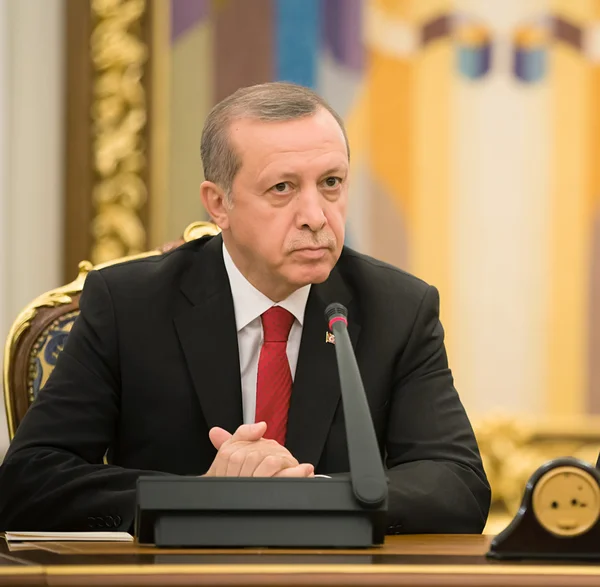 Presidente turco Recep Tayyip Erdogan — Foto Stock