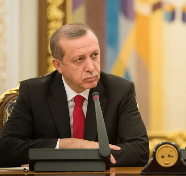 Presidente turco Recep Tayyip Erdogan — Fotografia de Stock