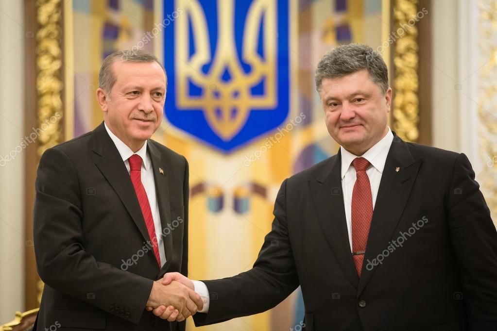 Recep Tayyip Erdogan And Petro Poroshenko Stock Editorial Photo C Palinchak 68153615