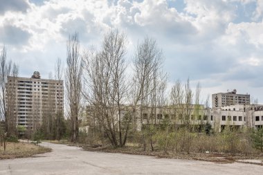Kayıp şehir. Chernobyl alan yakın