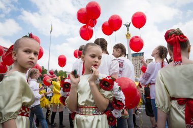 Flashmob Poppies Kiev'bellek