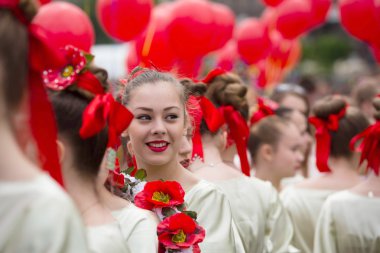 Flashmob Poppies Kiev'bellek