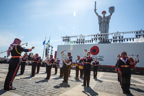 Celebration of Victory Day in Kiev — Stock Photo, Image