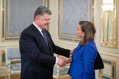 Victoria Nuland ve Petro Poroshenko