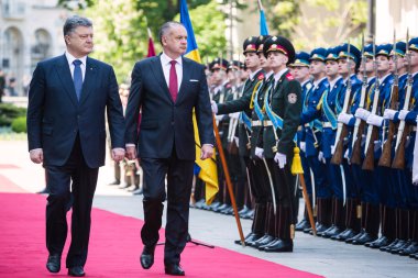 Petro Poroshenko ve Andrej Kiska