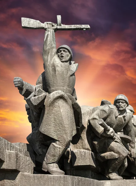 Ww2 memorial in Kiev — Stockfoto