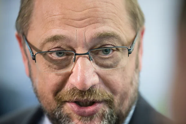 Parlament Europejski prezydent martin schulz — Zdjęcie stockowe