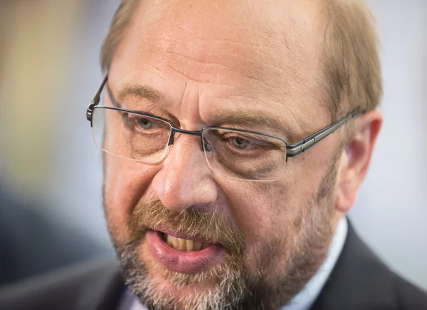 Presidente do Parlamento Europeu Martin Schulz — Fotografia de Stock