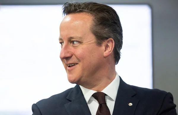 British Prime Minister David Cameron — Stock Photo, Image