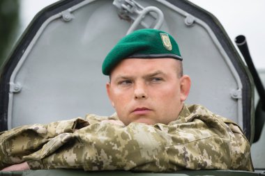 Mobil sınır dekolmanı Ukrayna devlet sınır hizmeti