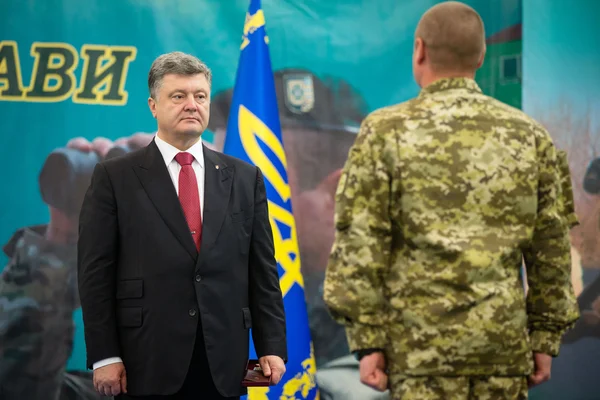 Distaccamento delle frontiere mobili del servizio di frontiera statale dell'Ucraina — Foto Stock